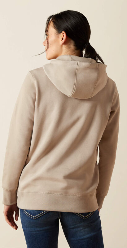 Rebar Skill Set 1/2 Zip Hoodie Back